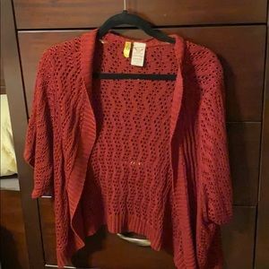 Cover up knit jacket
